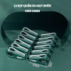 Combo 24 móc kẹp đa năng liền khối hình giọt nước, chống trơn trượt, nhựa cao cấp CozyHome - Giá chỉ 64.000₫ 8