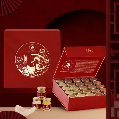 Combo 25 hũ yến tươi chưng sẵn - Tổ yến sào Ngự Cung Yến - Quà sức khỏe cho bố mẹ - Giá ưu đãi 1.610.400 VND