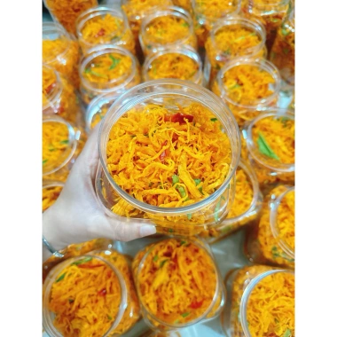 Combo 2kg 4 Hủ 500g Khô Gà Lá Chanh Bơ Tỏi Snack Cay Thượng Hạng Giá ưu đãi 354.000₫