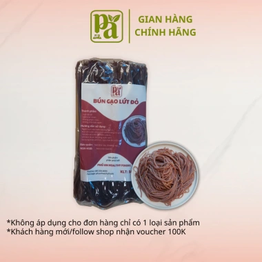 Combo 2kg Bún Gạo Lứt Đỏ Phú An và 500g Bún Rau Củ Bún Phở Ăn Kiêng Giảm Cân Eatclean Healthy Giá 320.000 VND 2