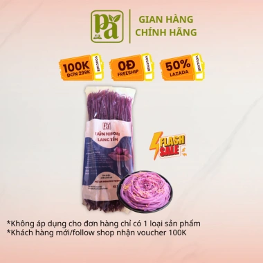 Combo 2kg Bún Khoai Lang Tím Ngũ Sắc Phú An Bún Rau Củ 500g Bún Phở Ăn Kiêng Giảm Cân Giá 320.000 VND 2