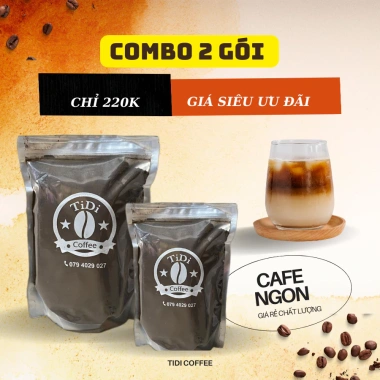 Combo 2kg Cafe Pha Phin Rang Xây Đậm Đà - Giá chỉ 220.000đ, tiết kiệm hơn 18%