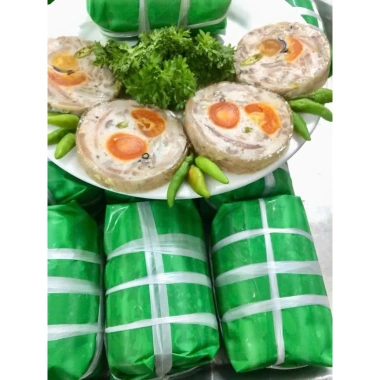 Combo 2kg Lá chuối giả - Gói chả lụa, nem chua, bánh giò, giá chỉ 220.000đ 6