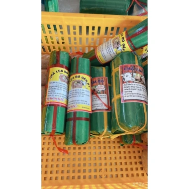 Combo 2kg Lá chuối giả - Gói chả lụa, nem chua, bánh giò, giá chỉ 220.000đ 7