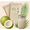 Combo 2Kg Thạch Dừa Thô Ép Khô Size 15Li - Tặng Hương Vải & Hạt Chia, Giá 132k 2