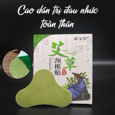 Combo 3-5 Hộp 12 miếng Dán Ngãi Cứu Giảm Đau Cổ Vai Gáy – Giá chỉ 38.000₫
