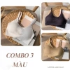 Combo 3 áo bra cotton gân tăm mút sẵn, dây điều chỉnh - LANIXA B1.182 165.300đ 10