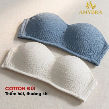 Combo 3 Áo Ngực Cup Ngang Ôm Ngực Chống Tuột – Set 3 Áo Lót Không Dây Mút Mỏng Cotton AMYBRA A630 240k 4 Combo 3 Áo Ngực Cup Ngang Ôm Ngực Chống Tuột – Set 3 Áo Lót Không Dây Mút Mỏng Cotton AMYBRA A630 240k 4