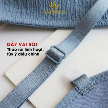Combo 3 Áo Ngực Cup Ngang Ôm Ngực Chống Tuột – Set 3 Áo Lót Không Dây Mút Mỏng Cotton AMYBRA A630 240k