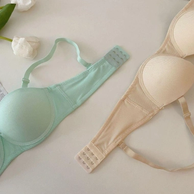 Combo 3 Áo Ngực Gọng Cotton Thoáng Mát - Bra Mút Mỏng Nâng Ngực AMYBRA A824 274k
