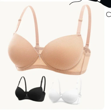 Combo 3 Áo Ngực Gọng Đúc Lỗ Thoáng Khí - Nâng Ngực Mút Bàn Tay AMYBRA A031 282k 9