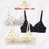 Combo 3 Áo Ngực Không Gọng Mút Liền Cotton Họa Tiết Dễ Thương Giá Chỉ 245.000 VND 10