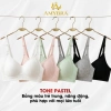 Combo 3 Áo Ngực Không Gọng Mút Mỏng Nâng Đỡ Nhẹ, Cotton Mềm Không Hằn - AMYBRA A414 189k 4