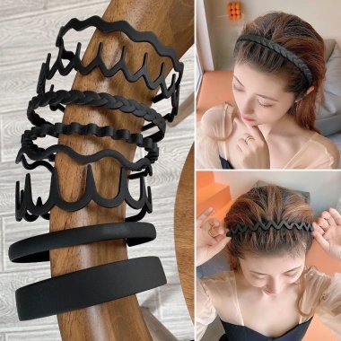 Combo 3 băng đô bờm cài tóc nam nữ màu đen - Đa dạng kiểu, giảm còn 16.000 6 Combo 3 băng đô bờm cài tóc nam nữ màu đen - Đa dạng kiểu, giảm còn 16.000 6