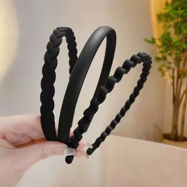 Combo 3 băng đô bờm cài tóc nam nữ màu đen - Đa dạng kiểu, giảm còn 16.000 8 Combo 3 băng đô bờm cài tóc nam nữ màu đen - Đa dạng kiểu, giảm còn 16.000 8