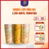 Combo 3 Băng keo 2.3kg 300ya Trong Đục giá xưởng - Băng dính Đại Cát