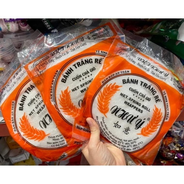 Combo 3 Bánh Tráng Rế, Bánh Đa Rế, Chả Giò 100g - Giá ưu đãi 33.000đ, giòn, dễ cuốn 2