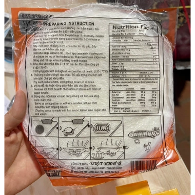 Combo 3 Bánh Tráng Rế, Bánh Đa Rế, Chả Giò 100g - Giá ưu đãi 33.000đ, giòn, dễ cuốn 3