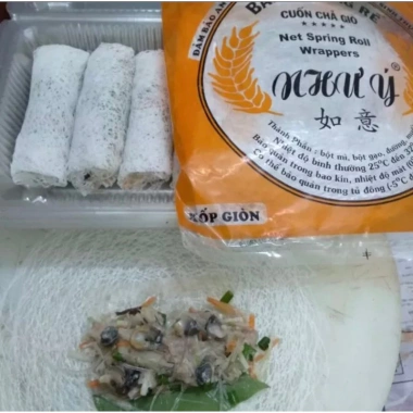 Combo 3 Bánh Tráng Rế, Bánh Đa Rế, Chả Giò 100g - Giá ưu đãi 33.000đ, giòn, dễ cuốn 6
