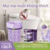 Combo 3 bìch 150 túi đựng rác hương Lavender xua đuổi ruồi muỗi - Siêu dai, có dây rút, giá 14.999 VND 4