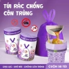Combo 3 bịch 150 túi đựng rác lavender xua đuổi ruồi muỗi, dai, dây rút, chỉ 18.6k