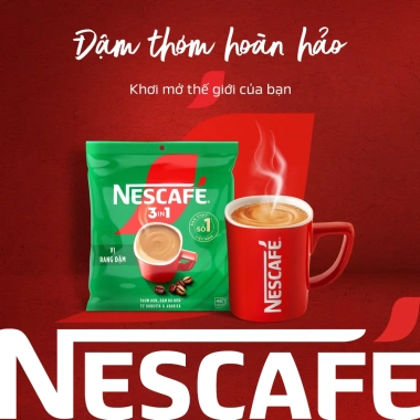Combo 3 Bịch Cà Phê Hòa Tan NESCAFÉ Vị Rang Đậm 46 Gói – Đậm Thơm Hoàn Hảo, Giá 505.000₫