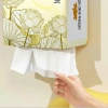 Combo 3 Bịch Khăn Giấy Rút Bao Bì Mới + 200c Khẩu Trang 5D Bông Sen Vàng và 2 Móc Treo Tường - Giá Ưu Đãi 160k 3