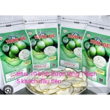 Combo 3 bịch mứt bưởi non sấy khô đặc sản Hậu Giang OCOP - Giá ưu đãi 48.000đ