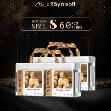 Combo 3 Bịch Tã Royalsoft Chính Hãng Bỉm Quần và Tã Vách Chống Tràn, Đai Chun Co Giãn, Giá Giảm 930k 10 Combo 3 Bịch Tã Royalsoft Chính Hãng Bỉm Quần và Tã Vách Chống Tràn, Đai Chun Co Giãn, Giá Giảm 930k 10