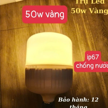 Combo 3 bóng đèn LED 50W chống nước, bảo hành 1 năm, độ sáng mạnh, tiết kiệm điện 11 Combo 3 bóng đèn LED 50W chống nước, bảo hành 1 năm, độ sáng mạnh, tiết kiệm điện 11