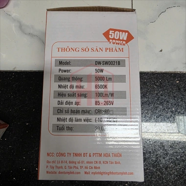 Combo 3 Bóng Đèn LED MY LINH 6.500K 30W-50W Sáng Mạnh Tiết Kiệm Điện Giá Tốt