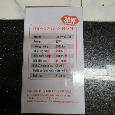 Combo 3 Bóng Đèn LED MY LINH 6.500K 30W-50W Sáng Mạnh Tiết Kiệm Điện Giá Tốt