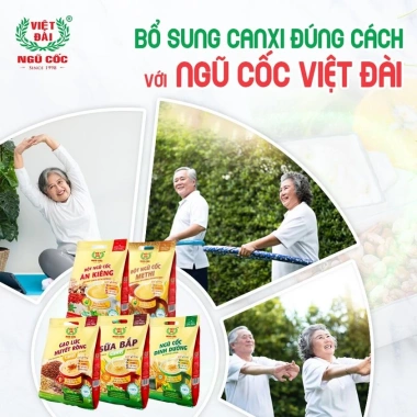 Combo 3 Bột Ngũ Cốc Dinh Dưỡng VIỆT ĐÀI - Bổ Dưỡng Tiêu Hóa, Giá Ưu Đãi 177.000 VND 7 Combo 3 Bột Ngũ Cốc Dinh Dưỡng VIỆT ĐÀI - Bổ Dưỡng Tiêu Hóa, Giá Ưu Đãi 177.000 VND 7