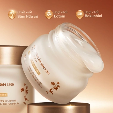 Combo 3 Bước Bọt Rửa Mặt + Serum + Kem Dưỡng Sâm 1.700 – Ngừa Lão Hoá, Da Mềm Mịn, Giá Ưu Đãi 1.38 Triệu