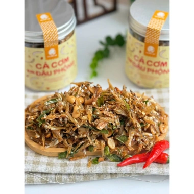 Combo 3 cá AN PHÁT - Cá chỉ vàng rim chanh 100g, rim mè 100g, cá cơm rim đậu phộng 120g ăn liền, giảm giá 145.000 VND