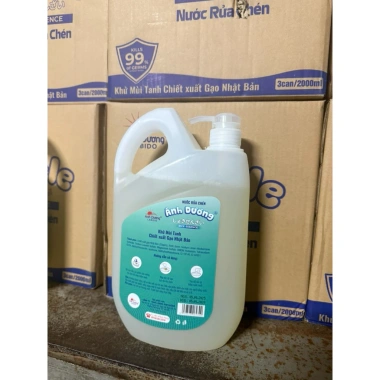 Combo 3 can Nước rửa bát - Giá chỉ 199.000đ, tiết kiệm, tẩy sạch mỡ bám mạnh 4