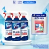 Combo 3 chai Bọt Tuyết - Tẩy bồn cầu, nhà vệ sinh vim, diệt 99,9% vi khuẩn, 136k