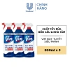 Combo 3 chai Bọt Tuyết - Tẩy bồn cầu, nhà vệ sinh vim, diệt 99,9% vi khuẩn, 136k 2
