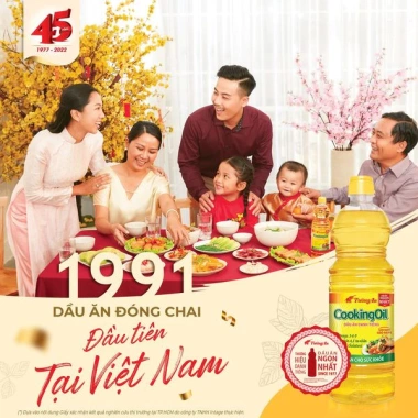 Combo 3 chai Dầu Ăn Tường An CookingOil 2L – Dầu nguyên chất, tiết kiệm, giảm giá chỉ 319.000₫