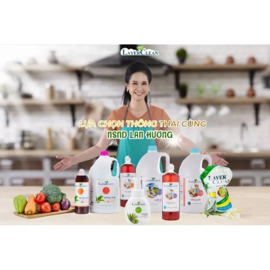 Combo 3 chai Nước rửa chén bát hữu cơ Layer Clean 800ml hương Quế - Tiết kiệm 20k