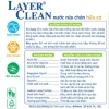 Combo 3 chai nước rửa chén bát Layer Clean 800ml hữu cơ mix mùi - Giá chỉ 120.000 VND 5