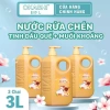 Combo 3 Chai Nước Rửa Chén Thảo Dược Tinh Dầu Quế Okashi: Làm Sạch Dầu Mỡ, An Toàn Cho Da, Giá 210.000₫