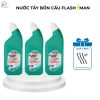Combo 3 chai nước tẩy bồn cầu Flashman 500ml hương gỗ diệt vi khuẩn, khử mùi Giá chỉ 85.000đ