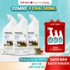 Combo 3 chai nước tẩy bồn cầu TOPGIA siêu mạnh, đa năng, kháng khuẩn, khử mùi hương thông - Giá ưu đãi 145.000₫