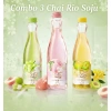 Combo 3 chai Nước trái cây lên men RIO Cocktail Soju 3 vị 300ml Giá ưu đãi 240.000₫