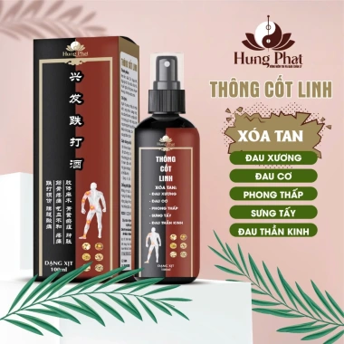 Combo 3 chai Xịt giảm đau cơ xương khớp thảo dược tự nhiên - phục hồi vận động, giảm đau nhanh, dầu xoa bóp