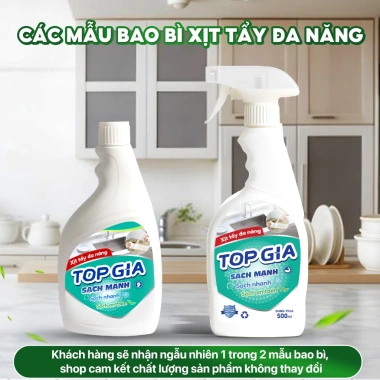 Combo 3 Chai Xịt Tẩy Đa Năng Top Gia – Sạch Siêu Nhanh, An Toàn Gia Đình, Giá 109.000₫