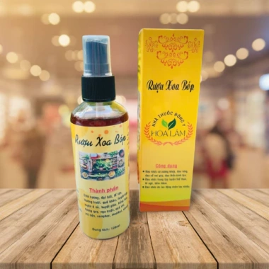 Combo 3 chai Xoa Bóp Thảo Dược Hoa Lâm 120ml Giảm Đau Cơ Xương Khớp Giá 189.000 VND