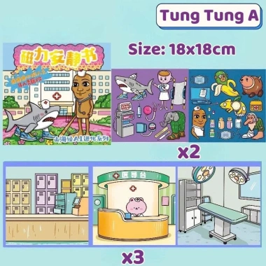 Combo 3 cuốn Đồ Chơi Tranh Dán Nam Châm Tung Tung Sahur Cỡ Lớn và Sticker Sách Dán Nhân Vật Giá 29.000 VND 7 Combo 3 cuốn Đồ Chơi Tranh Dán Nam Châm Tung Tung Sahur Cỡ Lớn và Sticker Sách Dán Nhân Vật Giá 29.000 VND 7