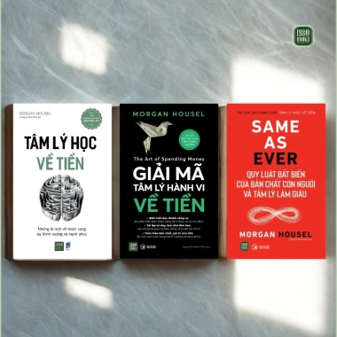 Combo 3 cuốn sách Giải Mã Tâm Lý Tiền, Same As Ever và Tâm Lý Học Tiền - Giá ưu đãi 501.840₫ 2 Combo 3 cuốn sách Giải Mã Tâm Lý Tiền, Same As Ever và Tâm Lý Học Tiền - Giá ưu đãi 501.840₫ 2